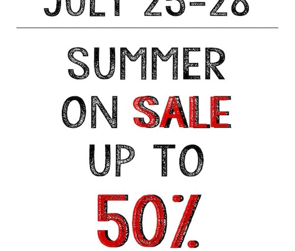 SUMMER SALE 明日から！